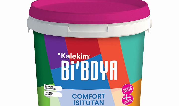 Bi'Boya'dan İç Cephe Boyası; Comfort Isıtutan